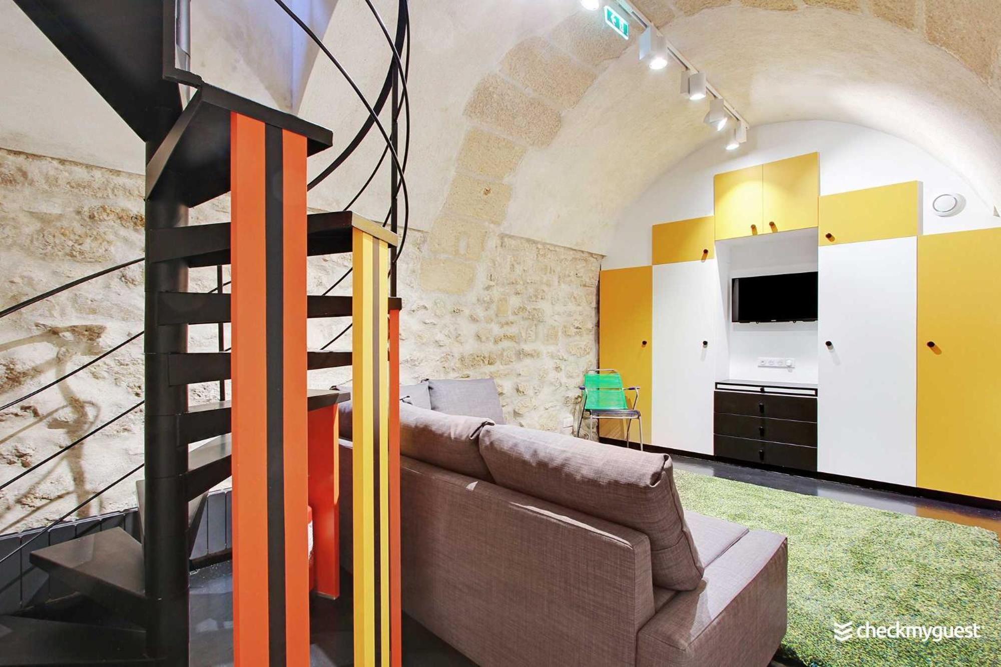 Authentic Apartment - 2Br-6P - Le Marais 巴黎 外观 照片