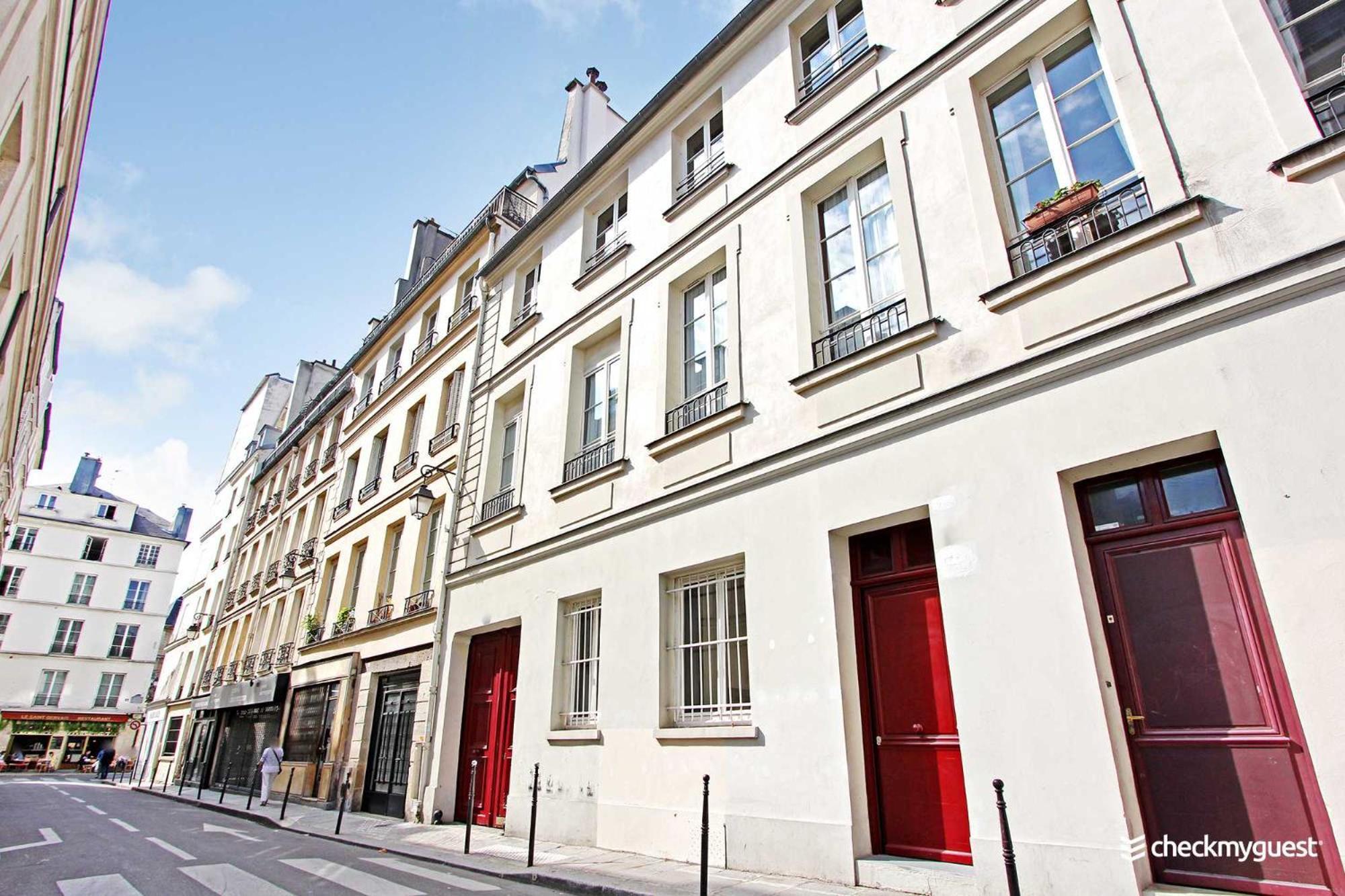 Authentic Apartment - 2Br-6P - Le Marais 巴黎 外观 照片